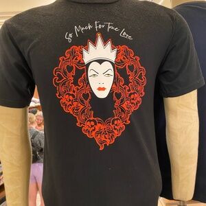 NEW 2026 Disney Parks Evil Queen Snow White Shirt So Much For True Love Pick SM